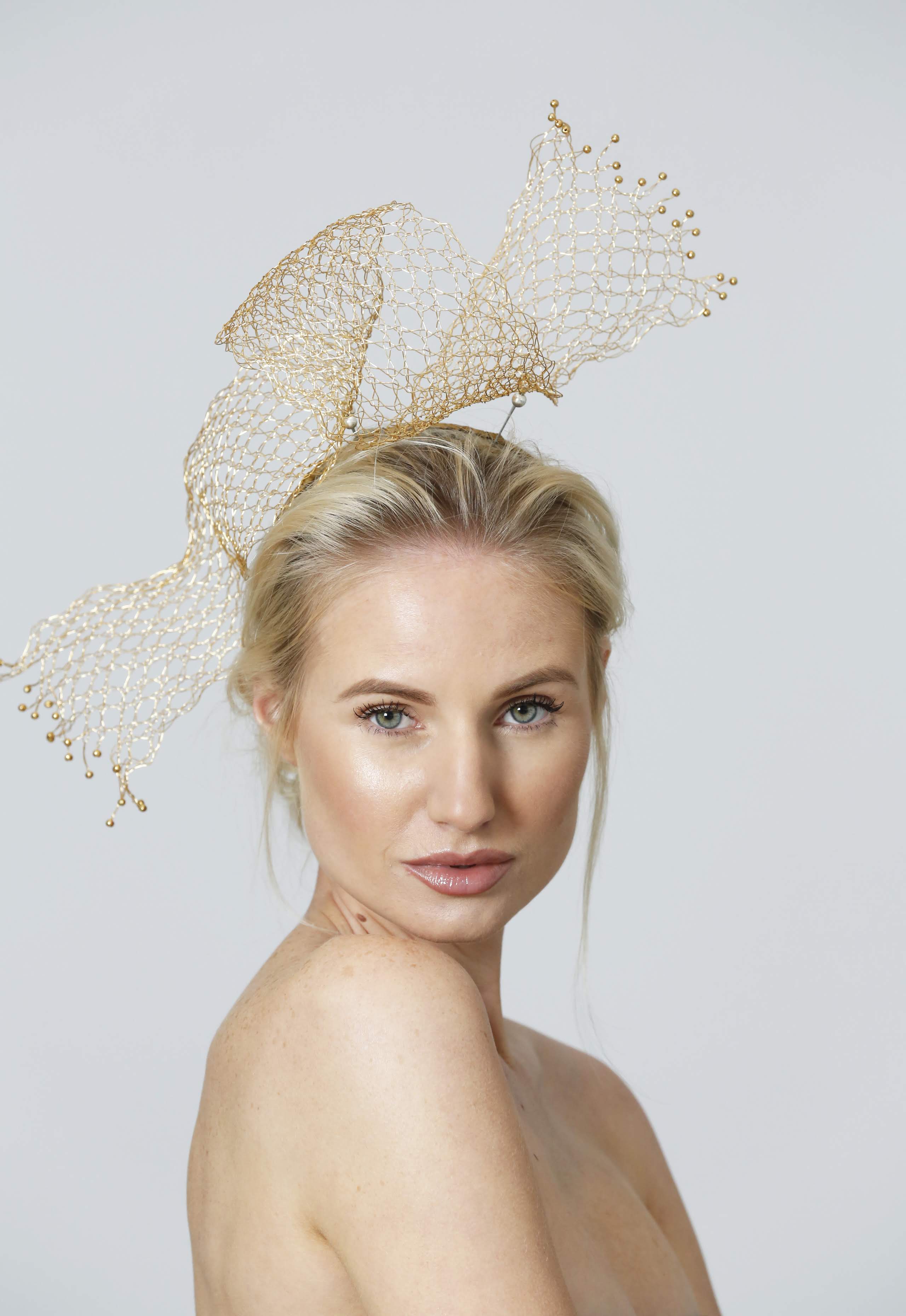 Gold Twist Headpiece
